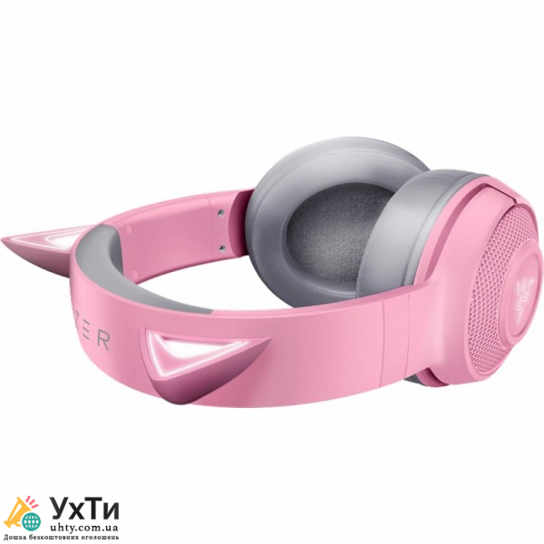 Навушники Razer Kraken BT Kitty Edition Quartz Pink 2