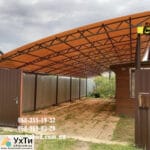 Распашные ворота, откатные ворота, навес, калитка, МАФ | Объявления УХТЫ Жмеринка | maf_n-21608