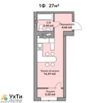 Ирпень, продам 1-комнатную квартиру в ЖК GL Club | Объявления УХТЫ Ровно | 05-22715