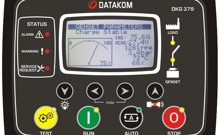 DATAKOM DKG-379-POWER-MPU Многофункциональный контроллер управления генератором постоянного тока | Объявления УХТЫ Макеевка | datak-22194