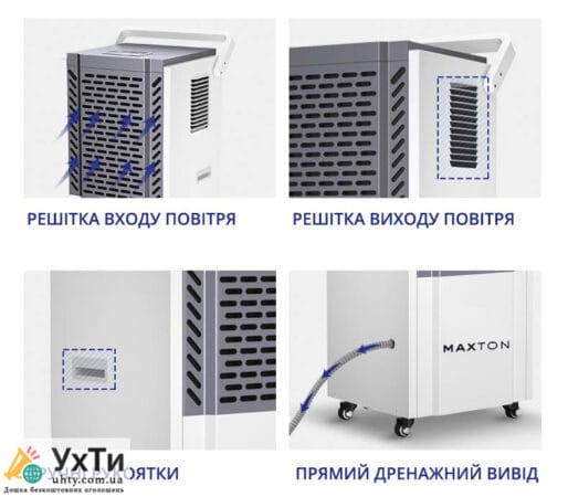 Maxton MX-90L: Ваш Верный Сообщник для Больших Площадей – Производительный Промышленный Осушитель Воздух | Объявления УХТЫ Червоноград | maxto-22500