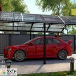 Carport. Carport. Swing gates | Advertisements UHTI Netishyn | maf_n-22865