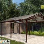 Carport. Carport. Swing gates | Advertisements UHTI Netishyn | maf_n-22868