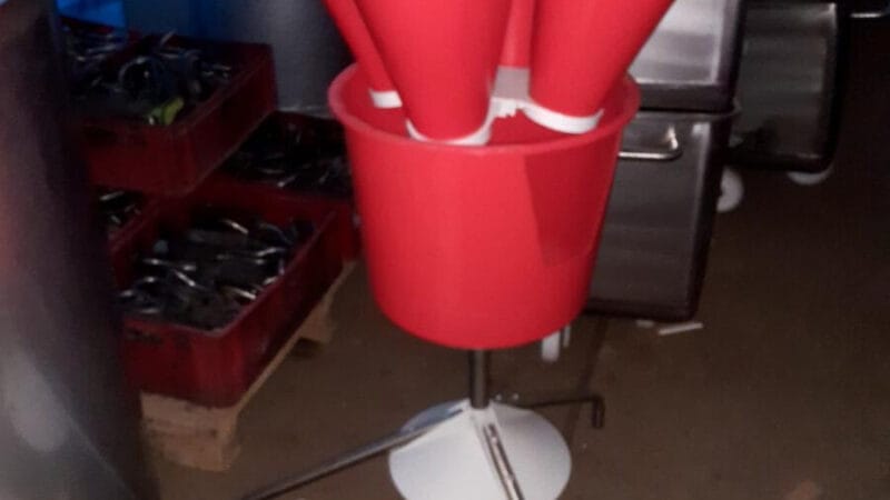 Rotary stand for killing | Advertisement of the Mukachevo UHTI | zobra-22757