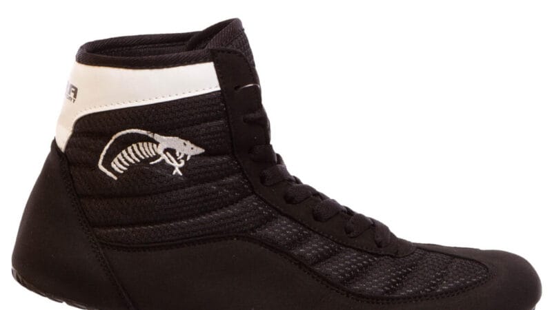 Wrestling boots suede black COBRA | Announcement of UHT Brovary | 01-6-23485