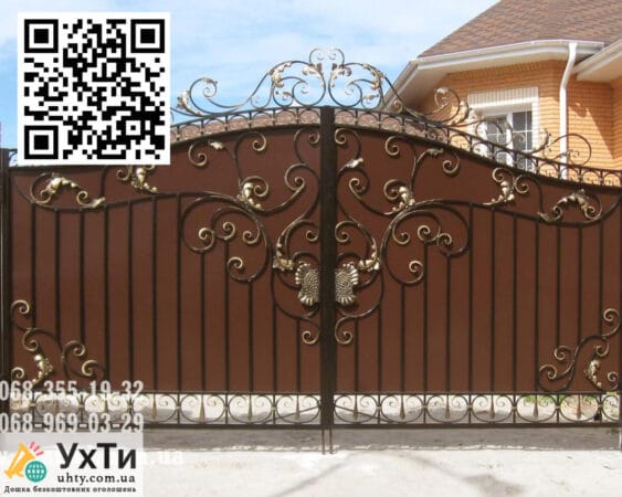 Навесы, альтанки, откатные ворота, распашные ворота, перила | Объявления УХТЫ Дубно | naves-23406
