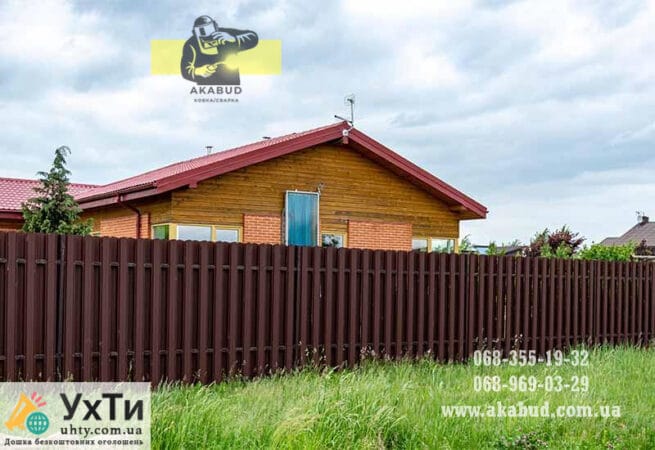 Fence Blinds Lego double-sided standard | Advertisement UHTI Kamianske | zabor-23698