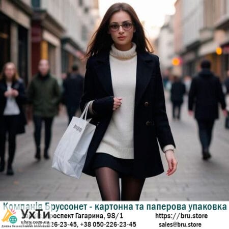 Cheap paper bags from the manufacturer - Brussonet Company | Announcement of UHTI Zhovkva | bumaz-24824