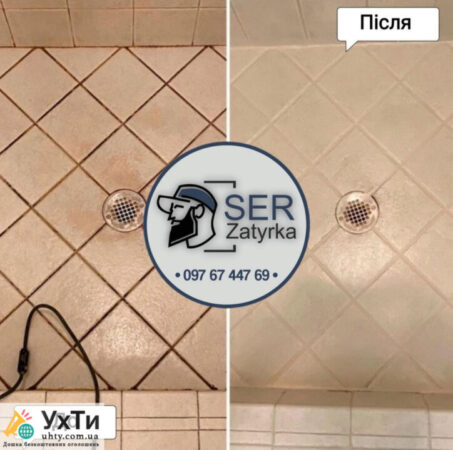 How to restore the seams between the tiles in the bathroom in Lviv and the region «SerZatyrka» (Renewing the seams of the tiles). | Advertisement UHT Pokrov | img-1-27897