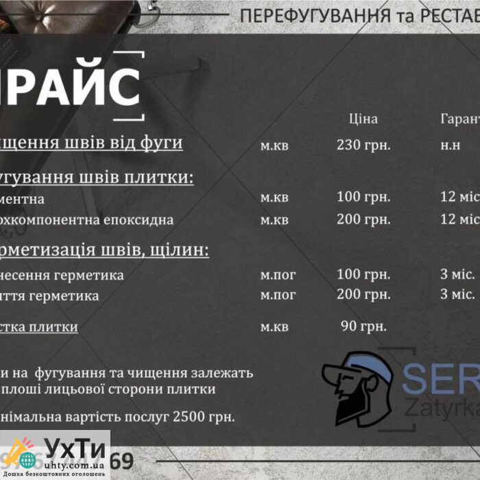 Ремонт ванної імнати у Львові та області «SerZatyrka» (оновлюємо стару затирку між швами плитки). | Оголошення УХТИ Кропивницький | img-2-27989