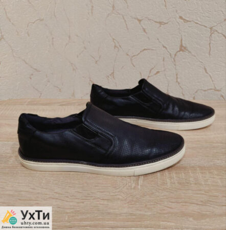 Original leather men's slip-on shoes Dr. Scholl's 46r./28 cm | Advertisement UHTI Avdiivka | 1-13-28457