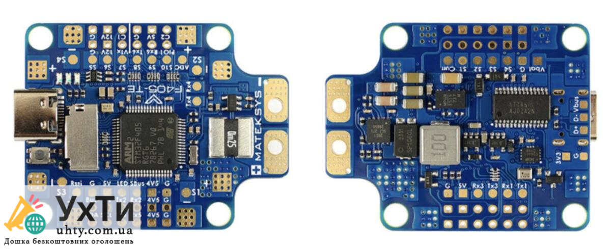 Matek H743 із налаштованими модулями телеметрії та GPS