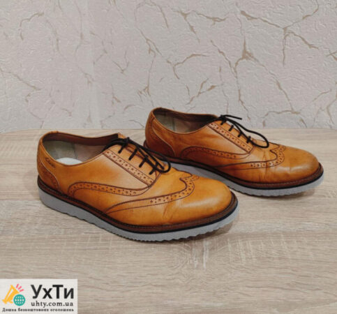 Leather men's brogue shoes CLARKS 44r./29 cm | Advertisement UHTA Khmelnytskyi | 1-28788