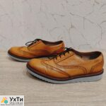 Leather men's brogue shoes CLARKS 44r./29 cm | Advertisement UHTA Khmelnytskyi | 6-28792