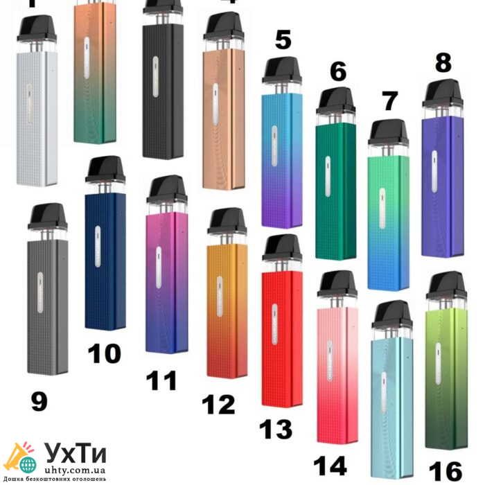 Багаторазова сигарета Vaporesso XROS Mini | УХТИ | numbe-29267