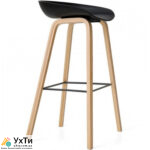 High bar stool, black, white Adel | Advertisements UHTI Kolomyia | adel--29103