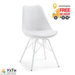 Dining chair white, black Tau | Advertisement UHTI Berezovka | tow-h-29098