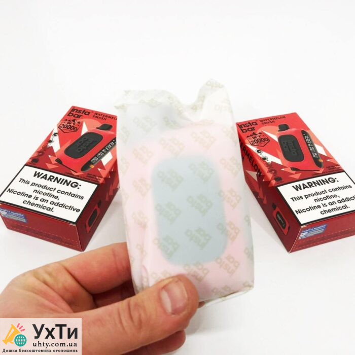 • Кавуновий коктейль • Сигарета InstaBar WT 20000 тяг | УХТИ | kavun-29598