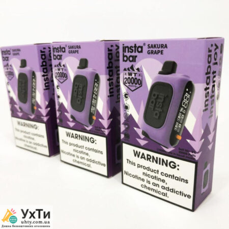 Sakura with Grapes • Cigarette InstaBar WT 20000 drags | Advertisements UHTI Kamyanets-Podilskyi | sakur-29584