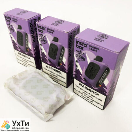 Sakura with Grapes • Cigarette InstaBar WT 20000 drags | Advertisements UHTI Kamyanets-Podilskyi | sakur-29585