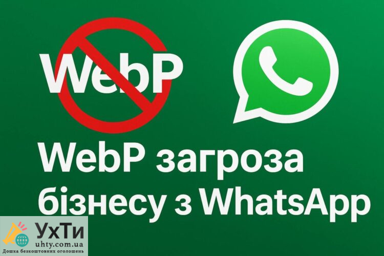 WebP загроза бізнесу при використанні WhatsApp