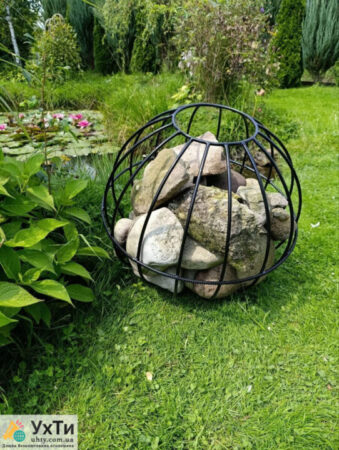 Стильный габион для сада Садовый металлический декор Кованые изделия | Объявления УХТЫ Покровск | photo-31387