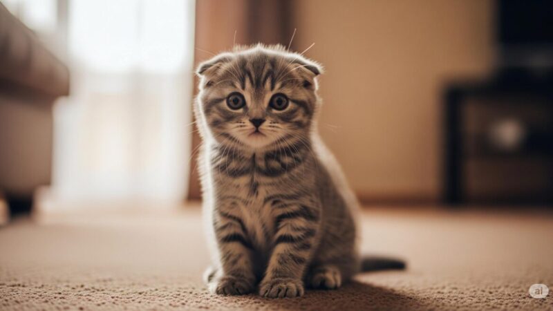 Шотландська висловуха (Scottish Fold) тендітне кошеня шукає люблячу сімью | Оголошення УХТИ Київ | sire--31810