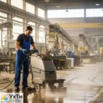 Cleaning the territory of the Sulechów plant, Poland | Advertisement Handyman, Work, Work abroad UHTI Chuguiv | gemin-32460